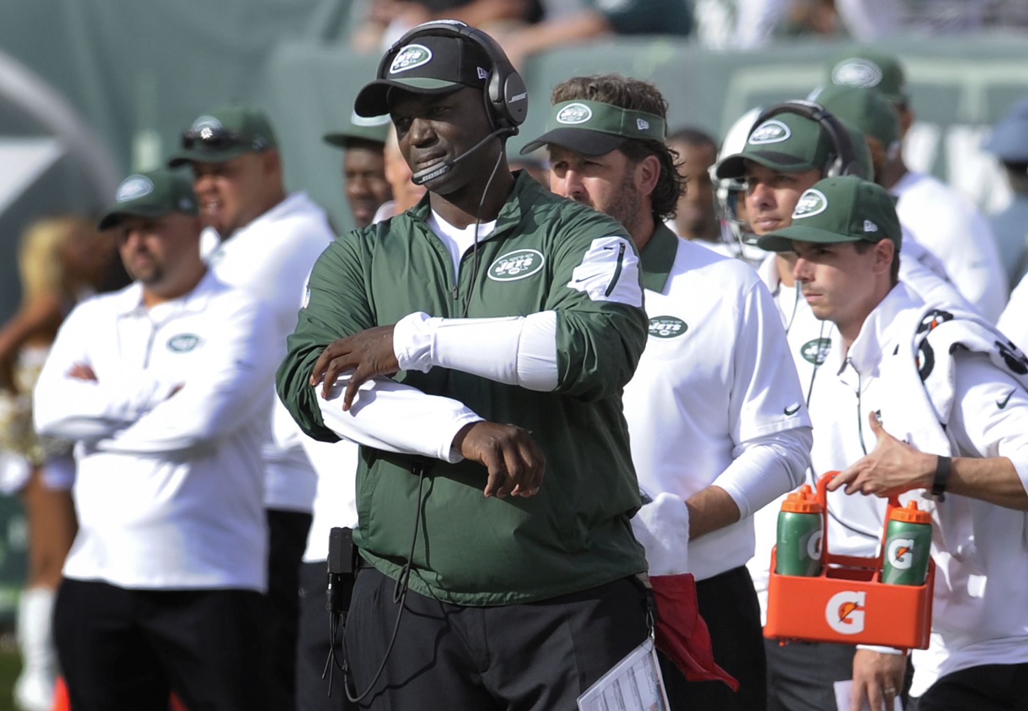 The New York Jets have brought 350 rolls of toilet paper with them to  London really