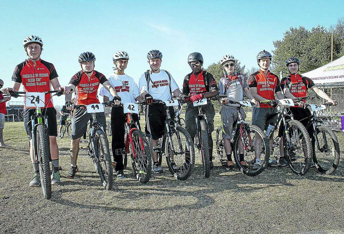 The Berlin High School Red Riders team at last year’s Breakaway Benefit ride.