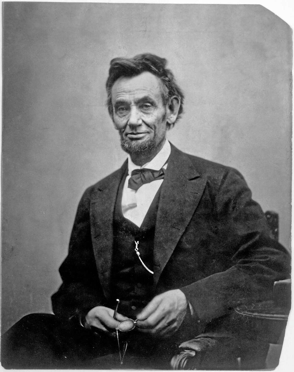 This photograph of Lincoln by Alexander Gardner was taken on Feb. 5, 1865. The president’s haggard, careworn appearance shows the toll wrought by four years of war.