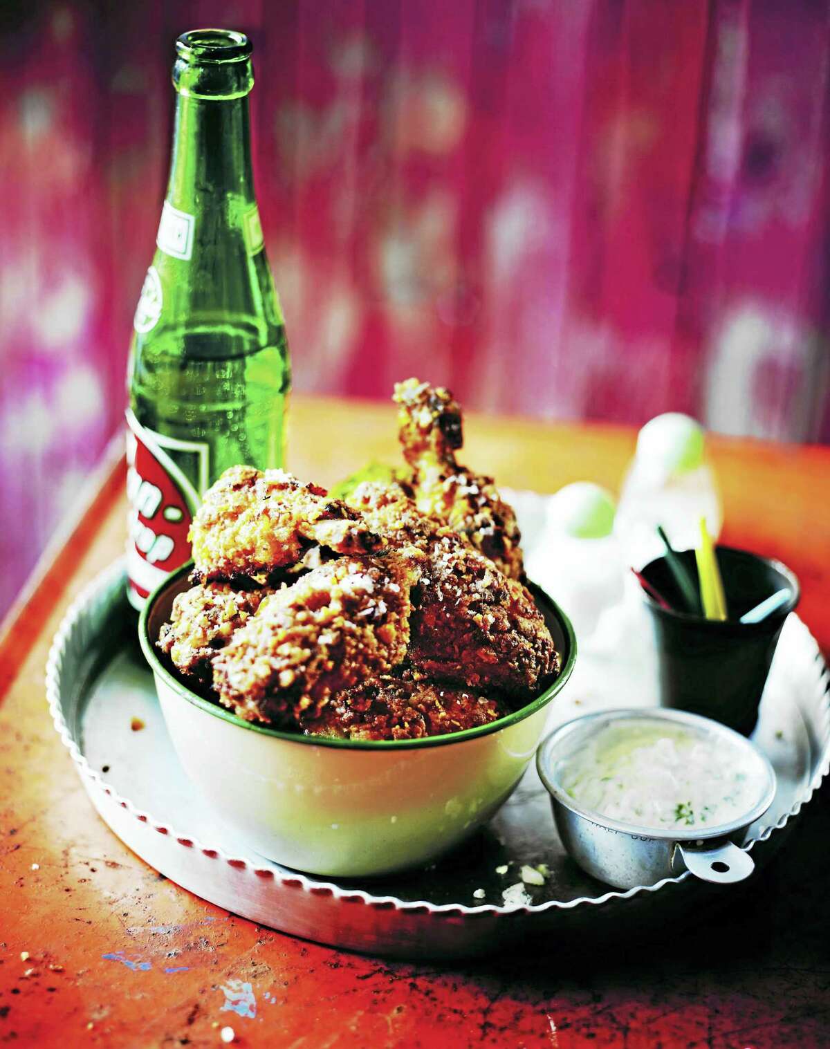 Buttermilk-crumbed wings are perfect for kicking off Super Bowl Sunday.