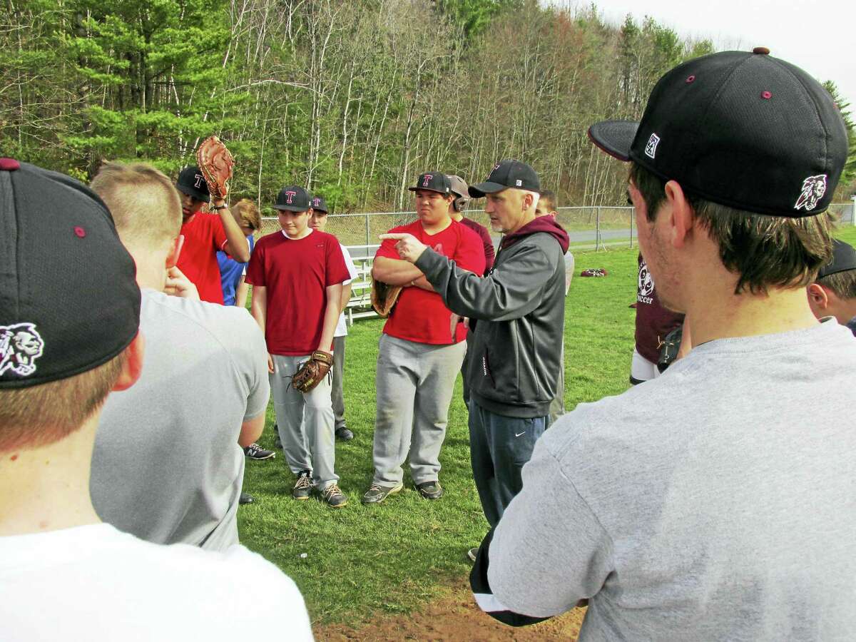 Torrington baseball coach Pat Richardson has high hopes for the Red Raiders in the NVL’s tough Iron Division this year.
