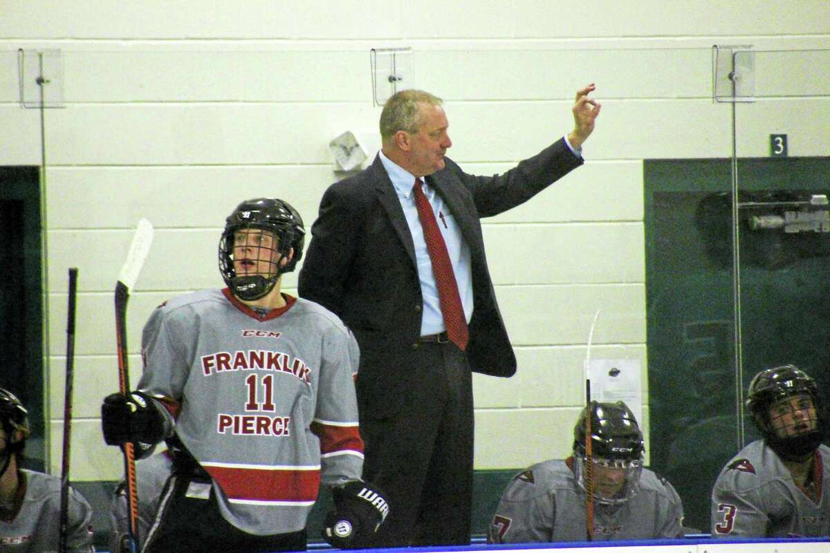 Former UConn hockey coach and current coach at Franklin Pierce Bruce Marshall died on Saturday.