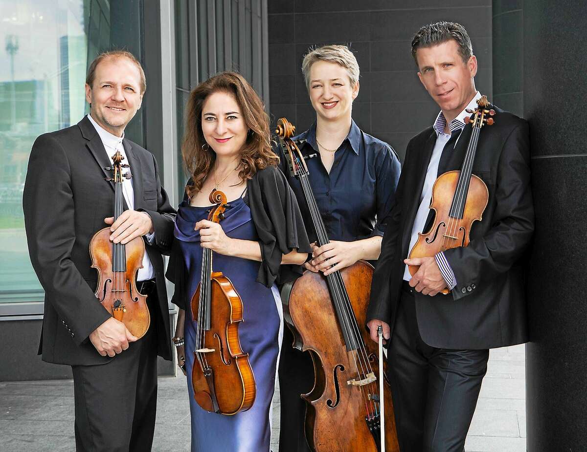 Contributed photo The Penderecki Quartet performs at Music Mountain Sunday, Aug. 2.