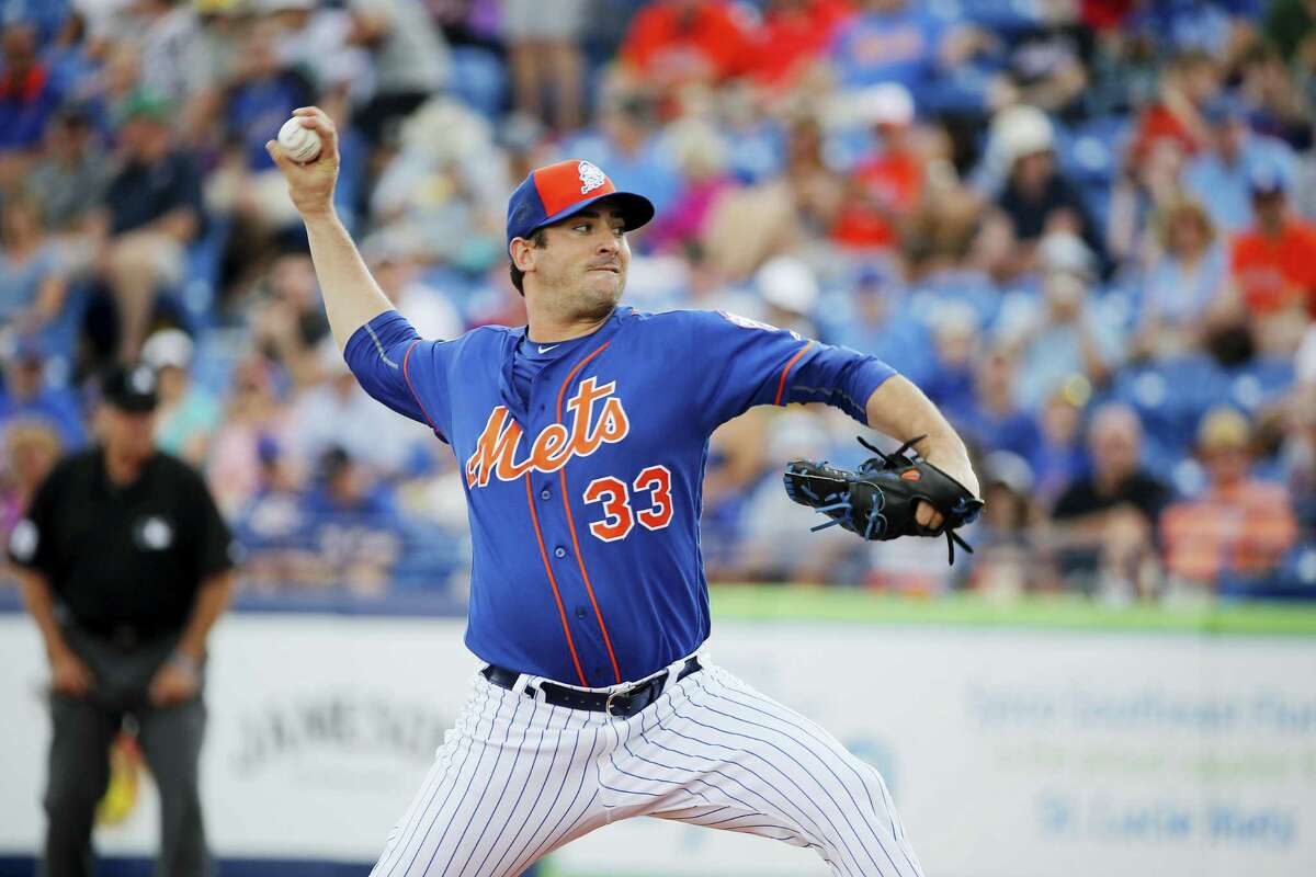 Matt Harvey remains on track to start Sunday night’s opener at Kansas City after passing a blood clot in his bladder.