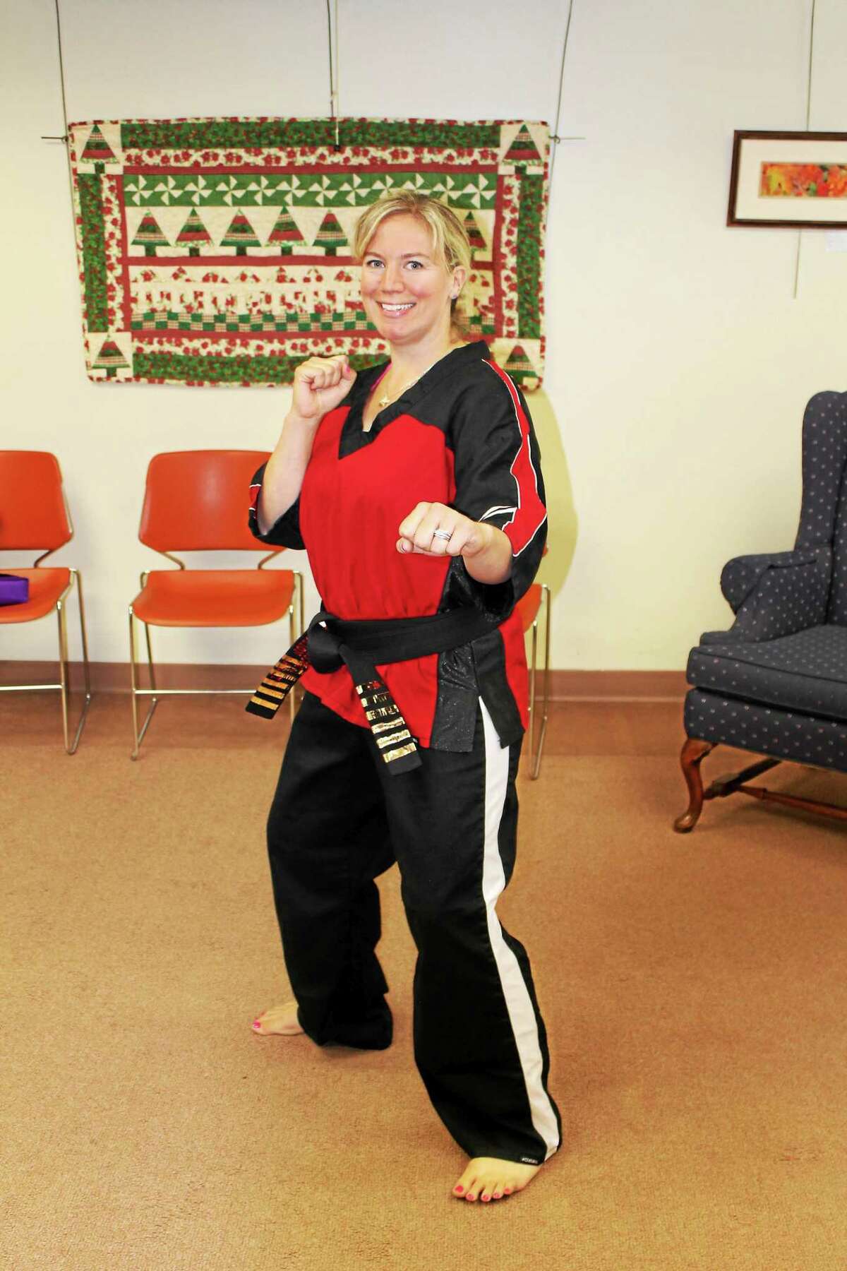 Sensei Colleen Motuzick opened Empower Karate and Kickboxing in May.