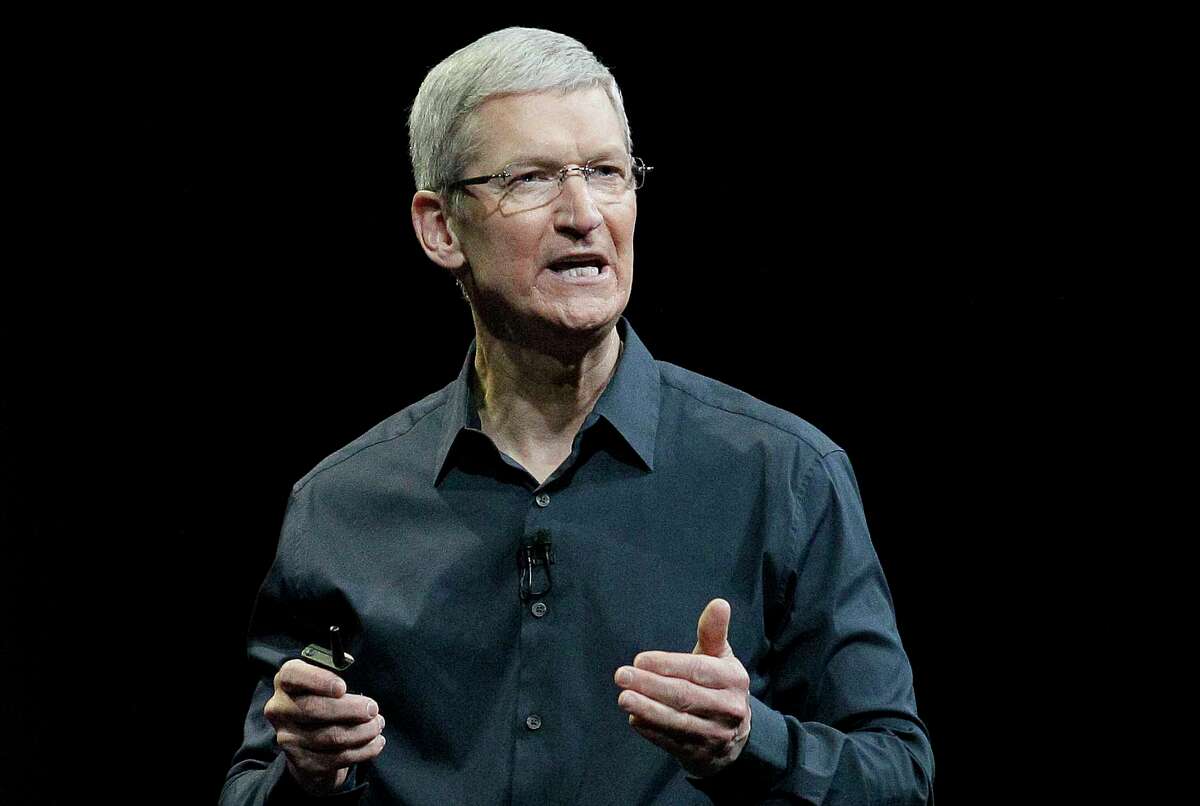 Apple CEO Tim Cook speaks at an event in San Francisco. The deadly attacks in Paris may soon reopen the debate over whether and how tech companies should let the government sidestep the data scrambling that shields everyday commerce and daily digital life alike.