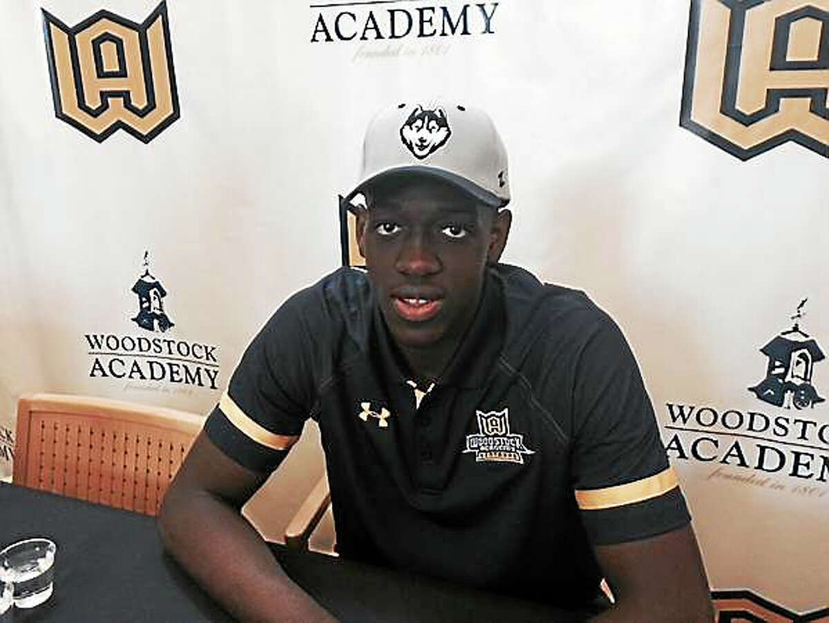 Putnam Science Academy’s Mamadou Diarra, a 6-foot-8 power forward who has committed to play at UConn, will compete in this weekend’s National Prep Showcase at Albertus Magnus.