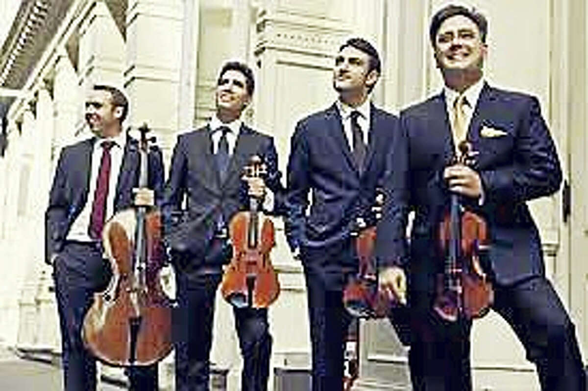 Contributed photo The Escher Quartet performs Oct. 23 at St. John’s church in Washington.