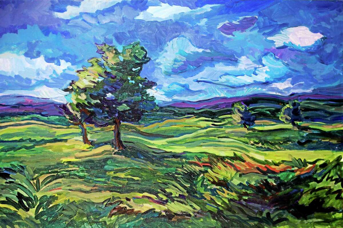 Kent artist shows paintings at library; reception Nov. 28