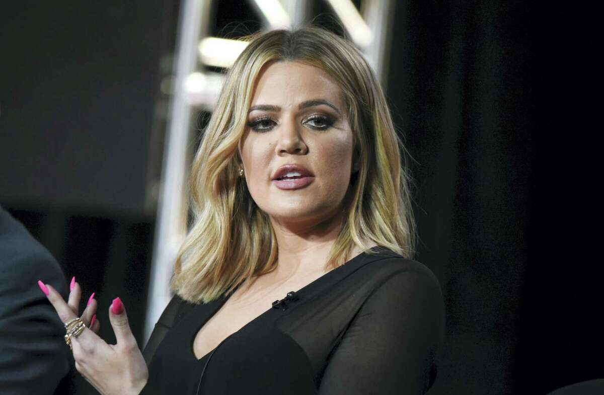 In this Jan. 6, 2016, file photo, Khloe Kardashian participates in the panel for “Kocktails with Khloe” at the FYI 2016 Winter TCA in Pasadena, Calif. Kardashian said on the “Ellen DeGeneres Show” in an interview broadcast on Tue., Oct. 11, 2016, that her older sister, Kim Kardashian West, is “not doing that well” more than a week after being held up during a Paris jewelry heist.