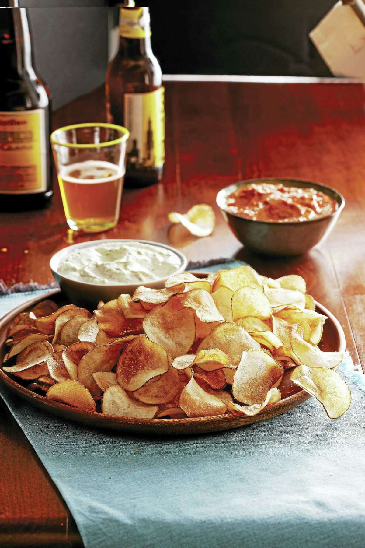 Homemade potato chips are just better than what you buy at the store.