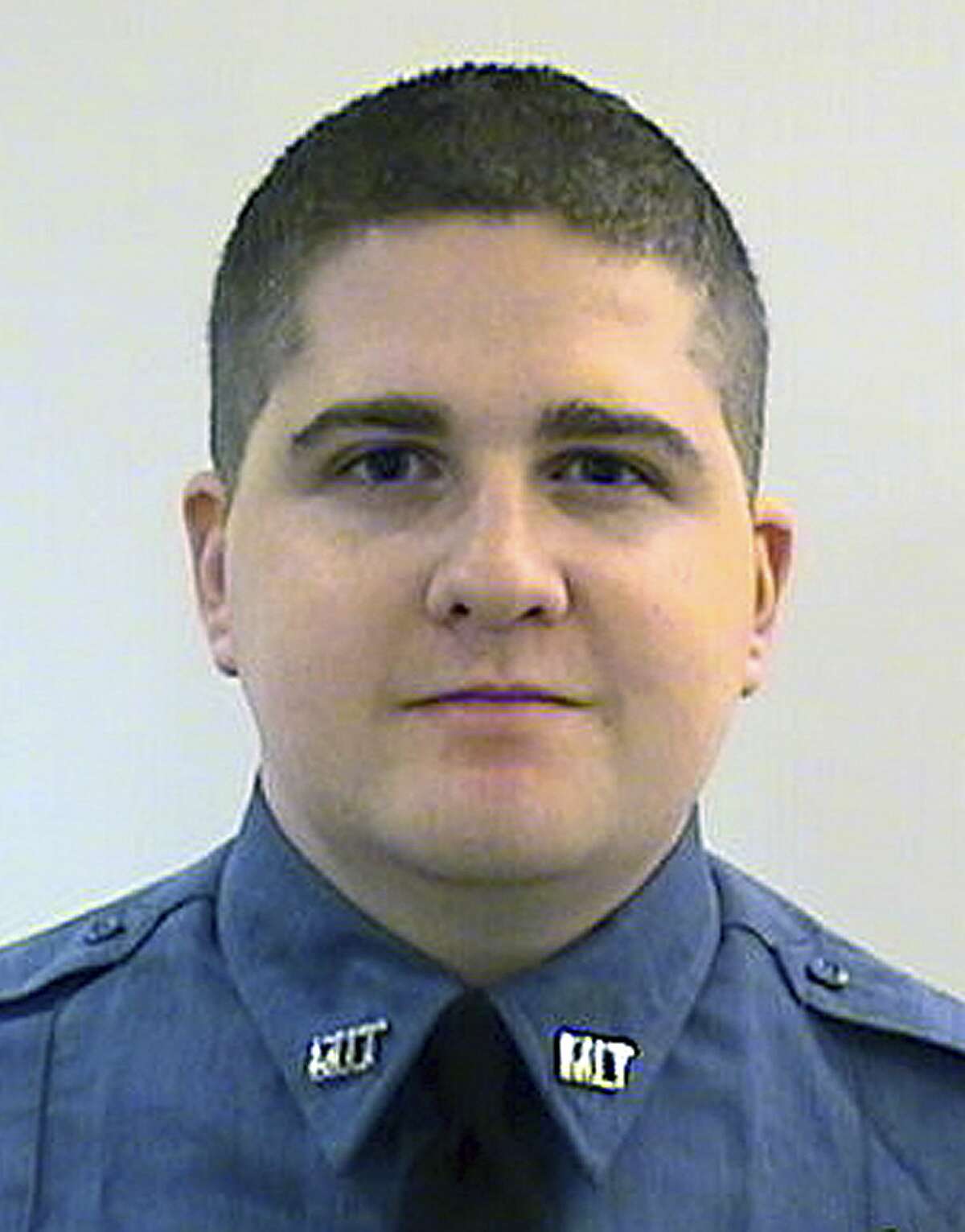 FILE - This undated file photo released by the Middlesex District Attorney’s Office shows Massachusetts Institute of Technology Police Officer Sean Collier, of Somerville, Mass. Investigators said Collier was shot to death Thursday, April 18, 2013 on the school’s campus in Cambridge, Mass., by Boston Marathon bombing suspects Tamerlan and Dzhokhar Tsarnaev in a botched attempt to obtain his gun several days after the twin explosions. During testimony Wednesday, March 11, 2015, in the federal death penalty trial in Boston of Dzhokhar Tsarnaev, MIT Police Chief John DiFava testified he told Collier to “be safe” about an hour before he was shot dead. Prosecutors said the Tsarnaev brothers killed Collier during an unsuccessful attempt to steal his gun. Dzhokhar Tsarnaev’s lawyer said during opening statements that it was Tamerlan Tsarnaev who shot Collier.
