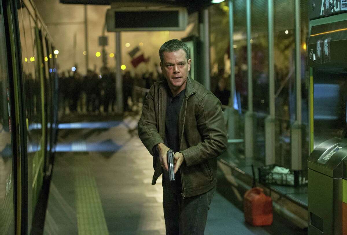 In this image released by Universal Pictures, Matt Damon appears in a scene from “Jason Bourne.” The movie opens July 29, 2016 in U.S. theaters.