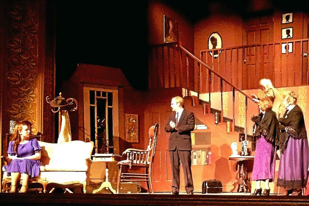 Photo by J. Timothy Quirk "Arsenic and Old Lace" is being performed at the Thomaston Opera House by Landmark Community Theatre.