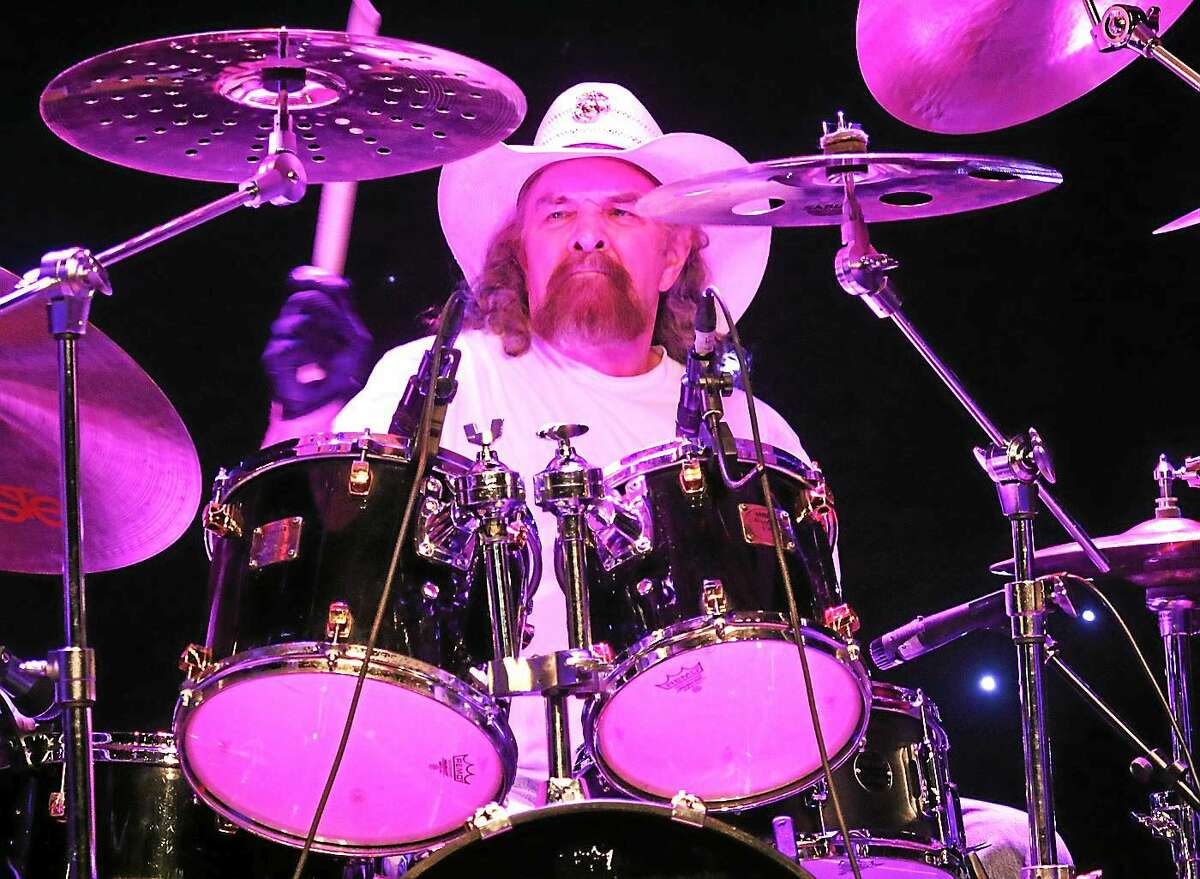 Photo by John Atashian Artimus Pyle, best known for playing drums with Lynyrd Skynyrd, is shown performing at Infinity Hall & Bistro in Norfolk on Thursday July 9. His set was packed with Lynyrd Skynyrd biggest hits, played to perfection by a group of very talented musicians. Artimus was inducted into the Rock and Roll Hall of Fame back in 2006. To learn more about this interesting entertainer, visit www.artimuspyleband.com