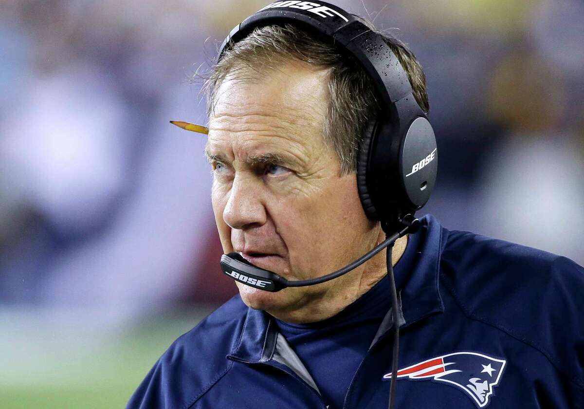 Head coach Bill Belichick and the Patriots can move to 8-0 with a win over Washington on Sunday.