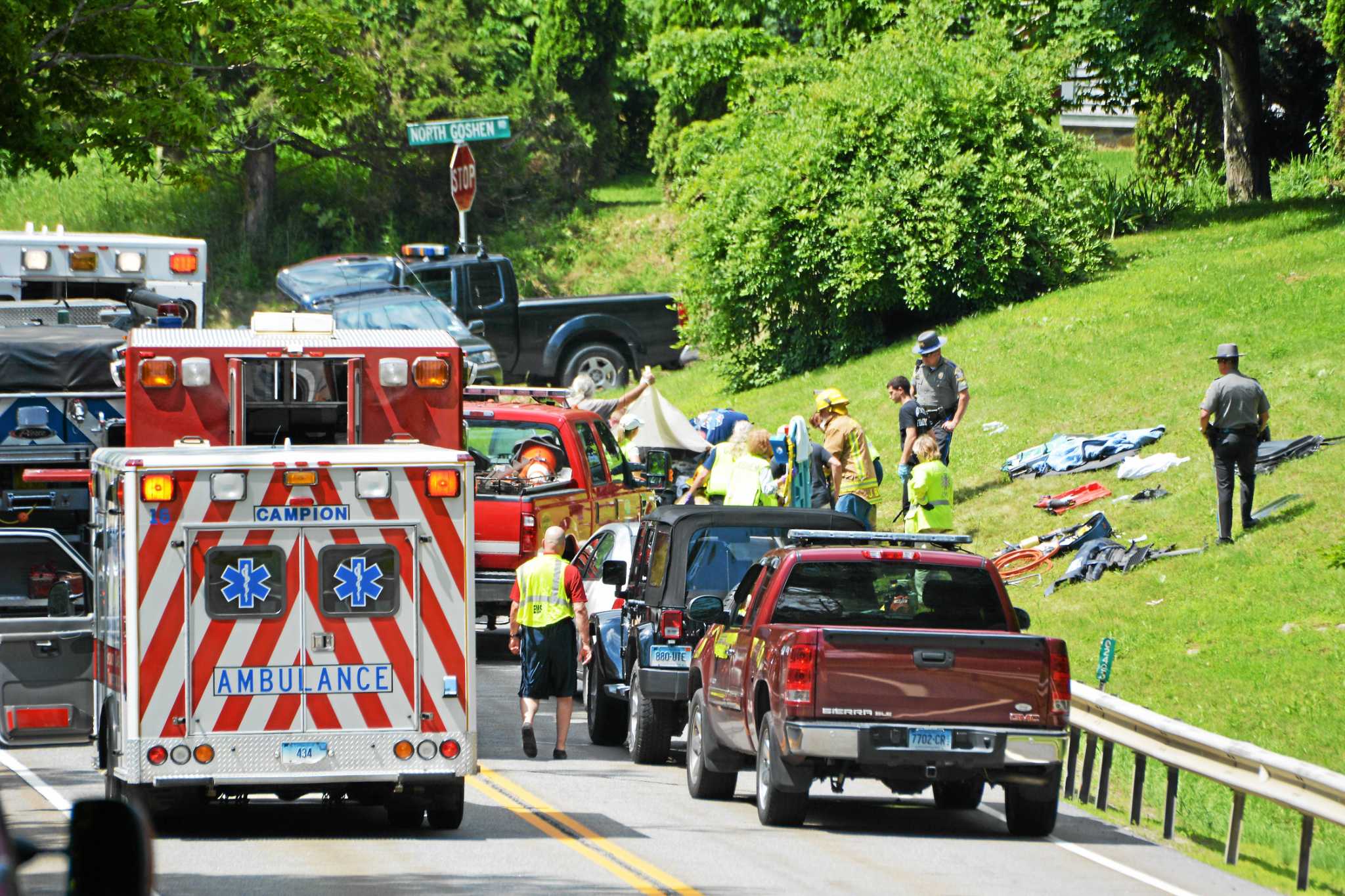 LifeStar requested after serious crash near CornwallGoshen town line