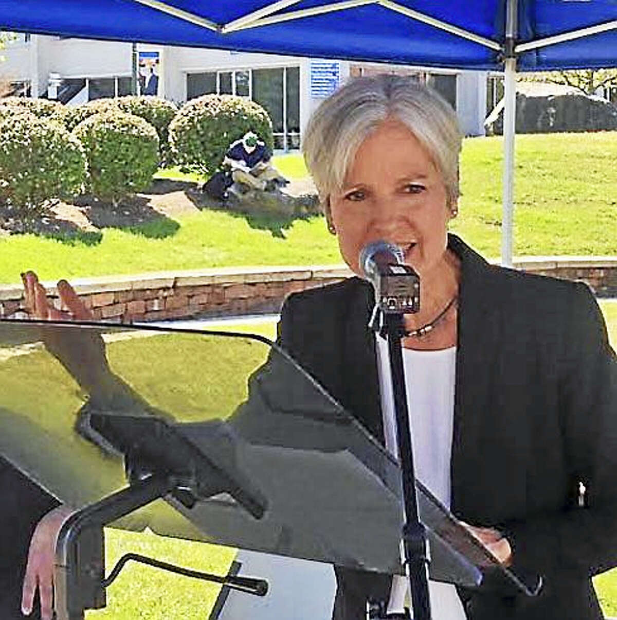 Green Party presidential candidate Jill Stein at CCSU in September