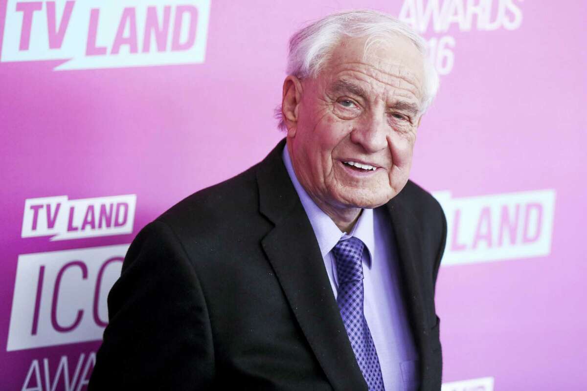 In this April 10, 2016 file photo, Garry Marshall arrives at the 2016 TV Land Icon Awards at Barker Hangar in Santa Monica, Calif. Writer-director Marshall, whose TV hits included “Happy Days” “Laverne & Shirley” and box-office successes included “Pretty Woman” and “Runaway Bride,” has died at age 81. Publicist Michelle Bega says Marshall died Tuesday, July 19, 2016, in at a hospital in Burbank, Calif., of complications from pneumonia after having a stroke.