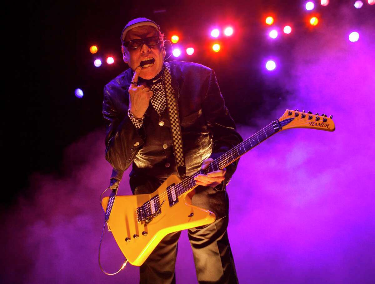 In this Aug. 30, 2013, file photo, Rick Nielsen of Cheap Trick performs at the Harley-Davidson 110th Anniversary celebration, in Milwaukee. Cheap Trick joins others as inductees in the 2016 class at the Rock and Roll Hall of Fame. The rock hall announced Thursday, Dec. 17, 2015, that Chicago, N.W.A., Deep Purple and Steve Miller will join as members in an April 8 induction ceremony in Brooklyn.