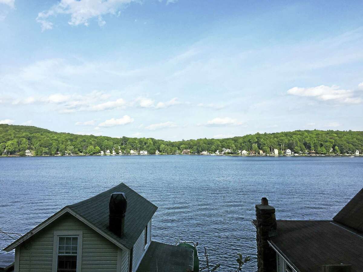 Ben Lambert - The Register CitizenHighland Lake in Winsted, as seen Tuesday. The Planning and Zoning Commission voted Monday to eliminate a regulation governing the expansion of existing nonconforming properties, including those around the lake.