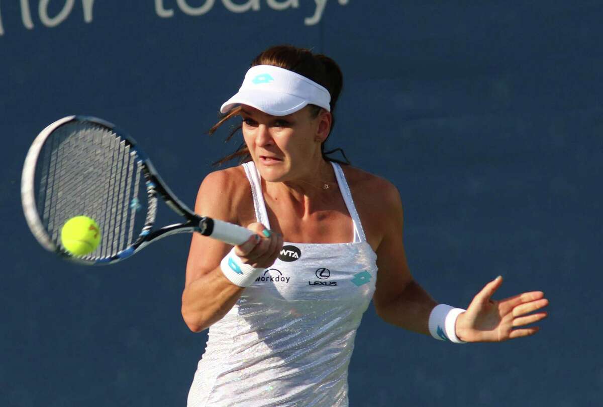 Agnieszka Radwanska received a wild card into the Connecticut Open.