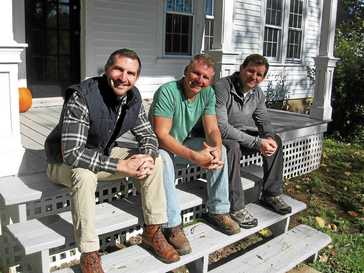 The DeWitt brothers, from left: Drew, Damian and Ewen.