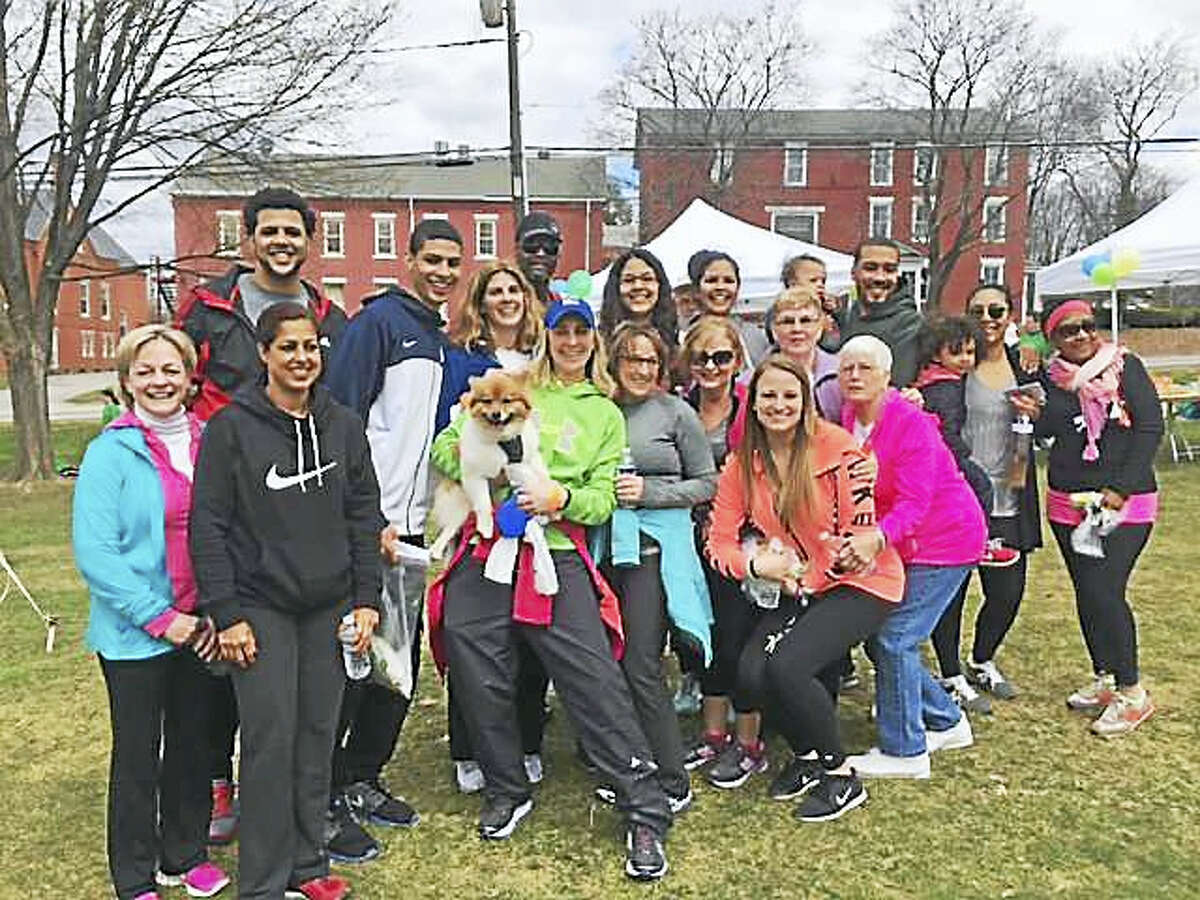 Team Dee-termined surrounds Dee (Ostroski) Williams, of Torrington, while participate in the National MS Society’s 2015 Walk MS. The team is ready for this year's Litchfield-based 2016 Travelers Walk MS on Sunday, May 1. Check in opens at 9 a.m. on the Town Green and walkers will step out at 10. To learn more about the 2016 Travelers Walk MS or to register, please visit ctfightsMS.org.