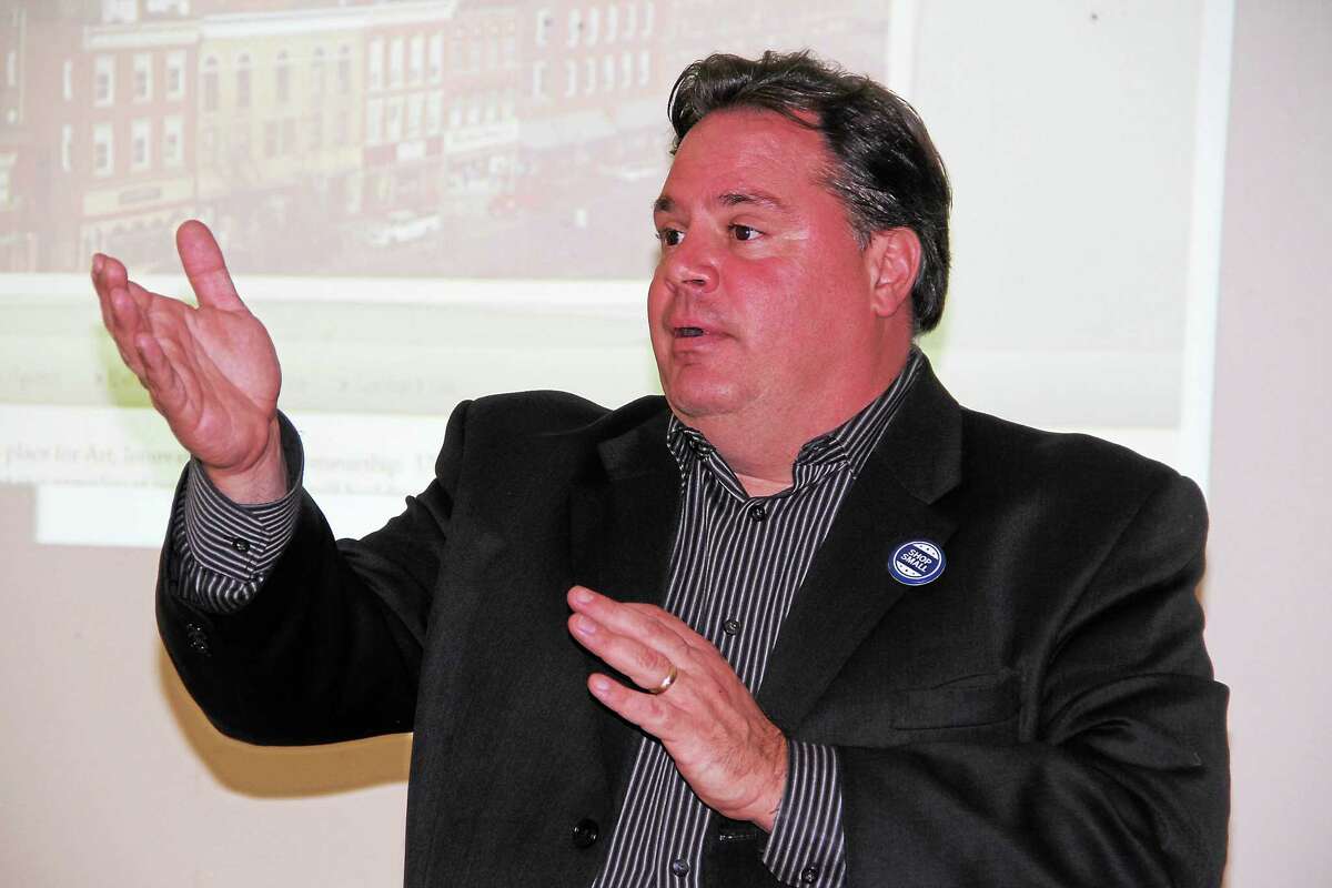 Craig Stevenson, Winsted’s economic development consultant, sees untapped potential for downtown growth.