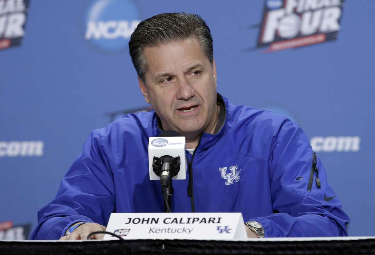Kentucky’s John Calipari is the AP coach of the year.