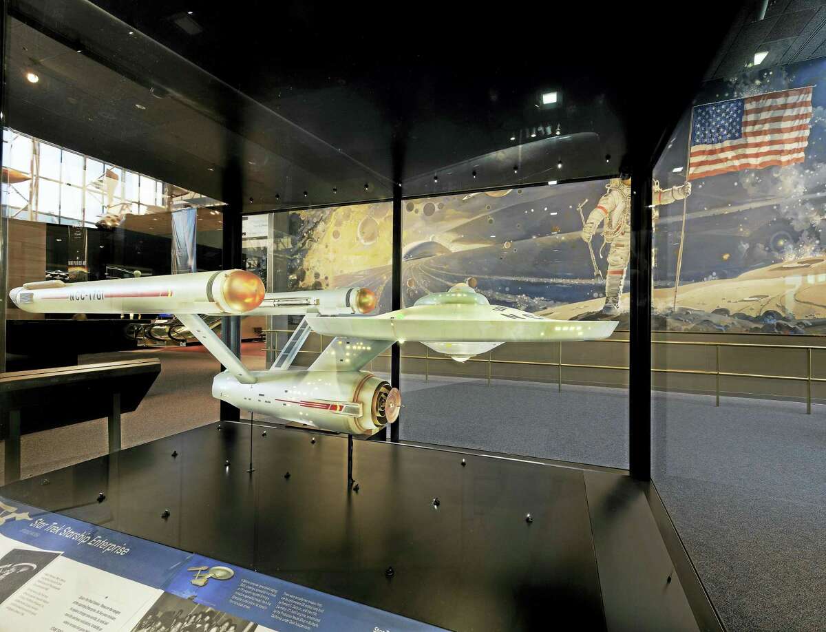 The U.S.S. Enterprise model at the Smithsonian.