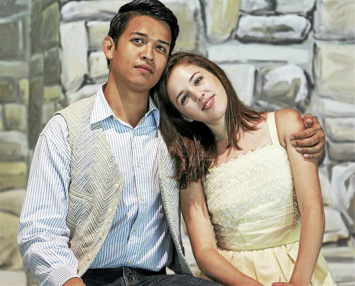Photo by Bryan Haeffele Photography Markus Mann and Samantha Williams play the roles of Luisa and Matt in The Gary-The Olivia Theatre’s production of The Fantasticks, which opens Sept. 17 in Bethlehem.