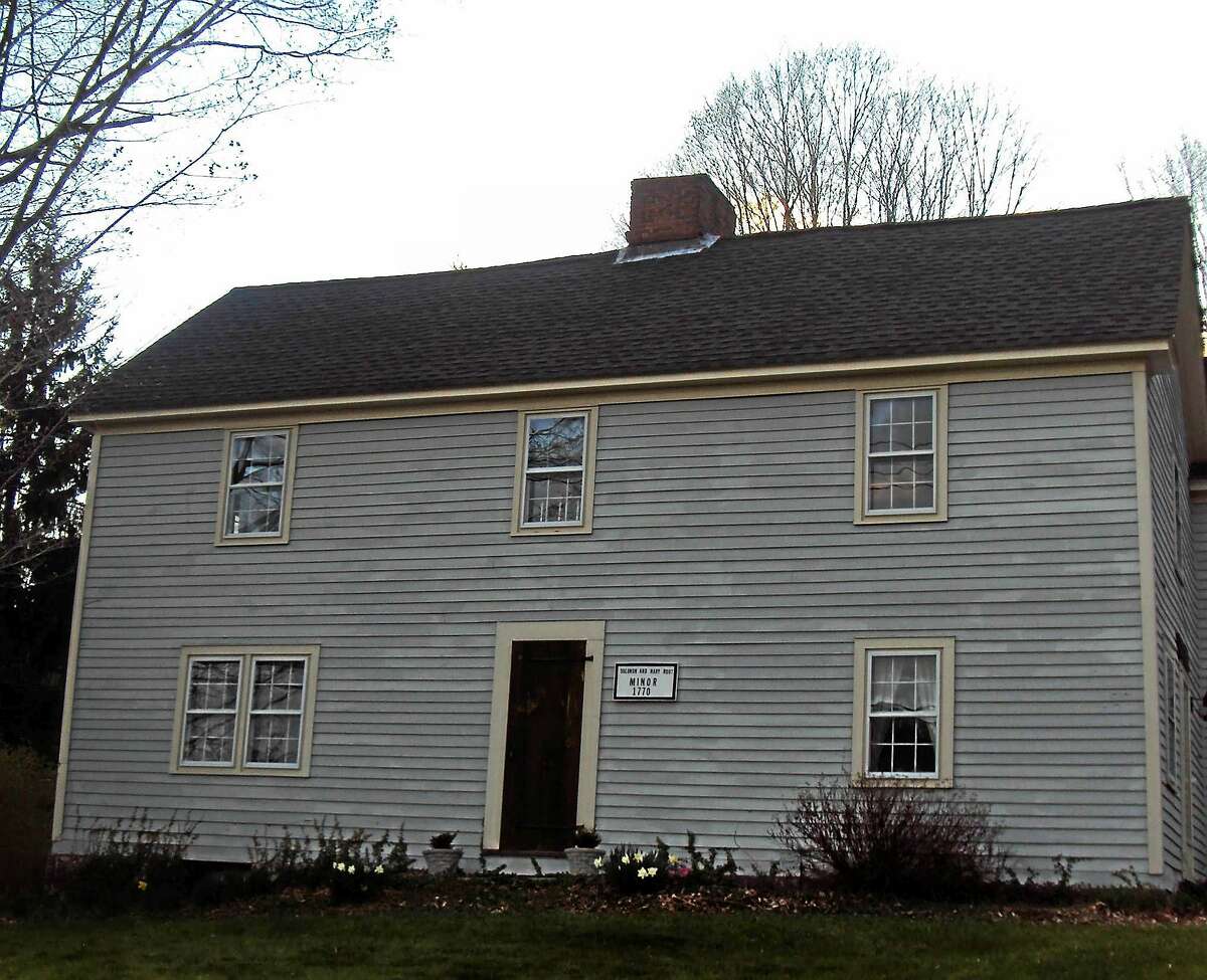 The exterior of the restored 1770 Colonial house inhabited by author Velya Jancz-Urban and her family. The house, which was reportedly haunted at one time by a Colonial-era ghost named Susan, was part of the inspiration for Jancz-Urban’s ghost novel “Acquiescence.”