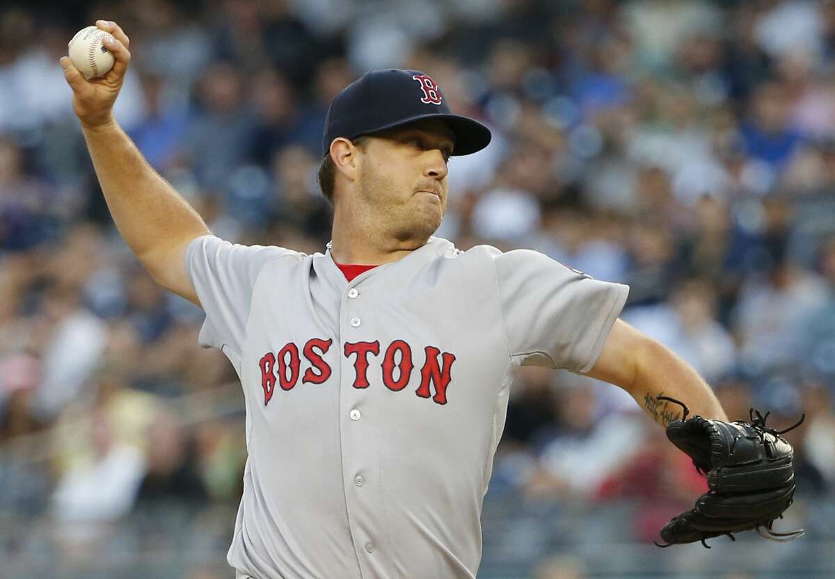 Steven Wright allowed just one run over eight innings in a win over the Yankees on Wednesday.