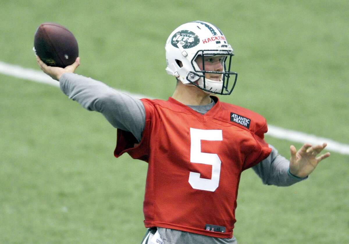 The Associated Press file photo New York Jets second-round draft pick Christian Hackenberg.