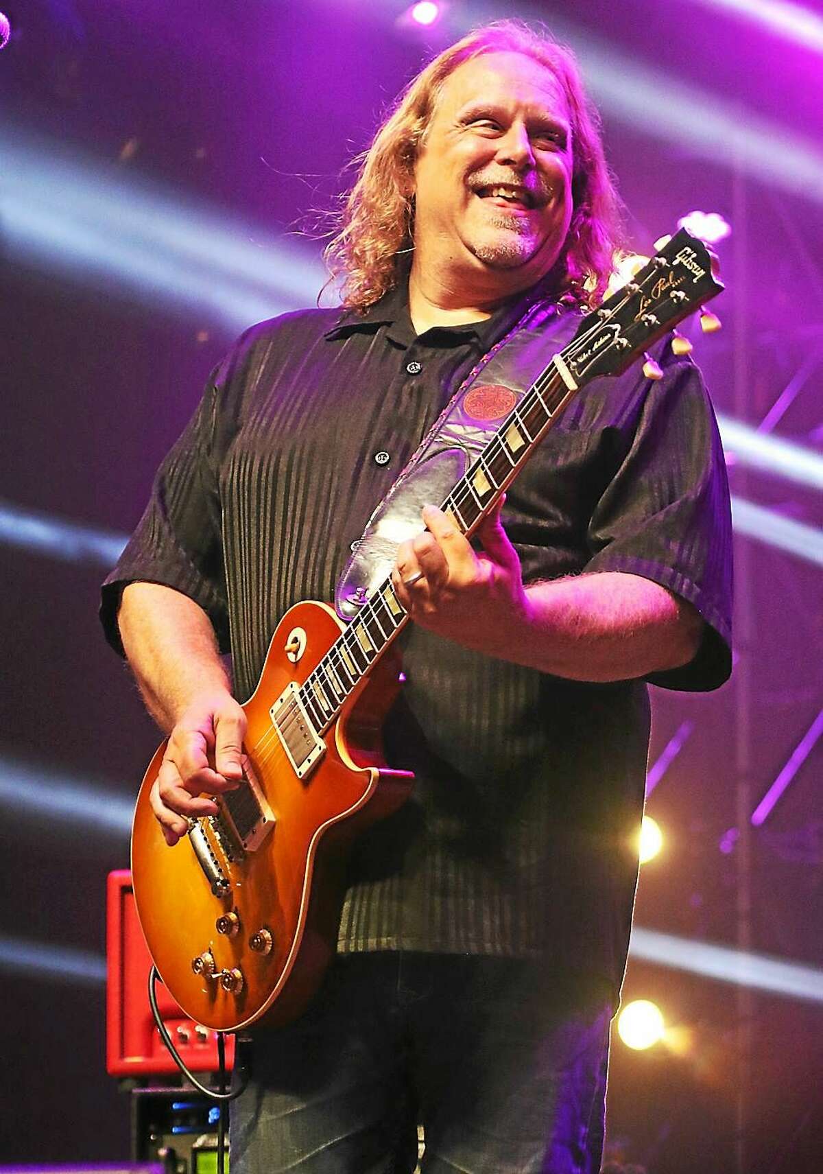 Photo by John Atashian Warren Haynes and the All Stars, including Warren Haynes, performed at the Gathering of the Vibes in Bridgeport.
