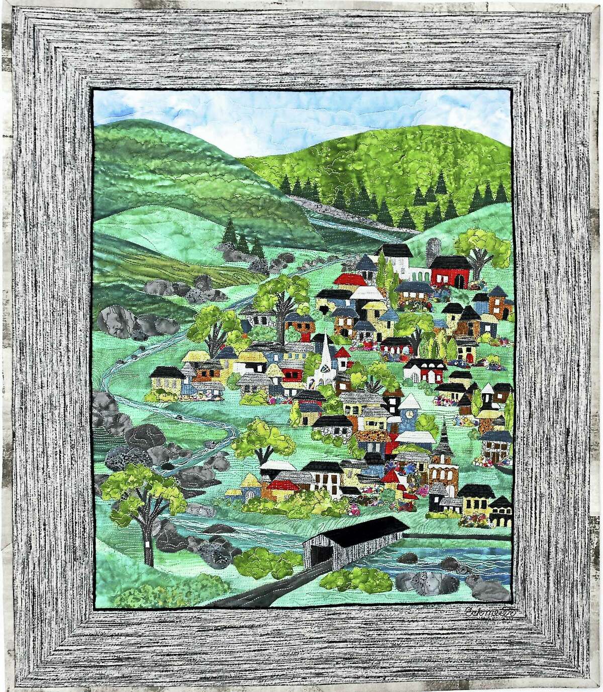 Kent fiber artist has show at library, opening reception Sept. 10