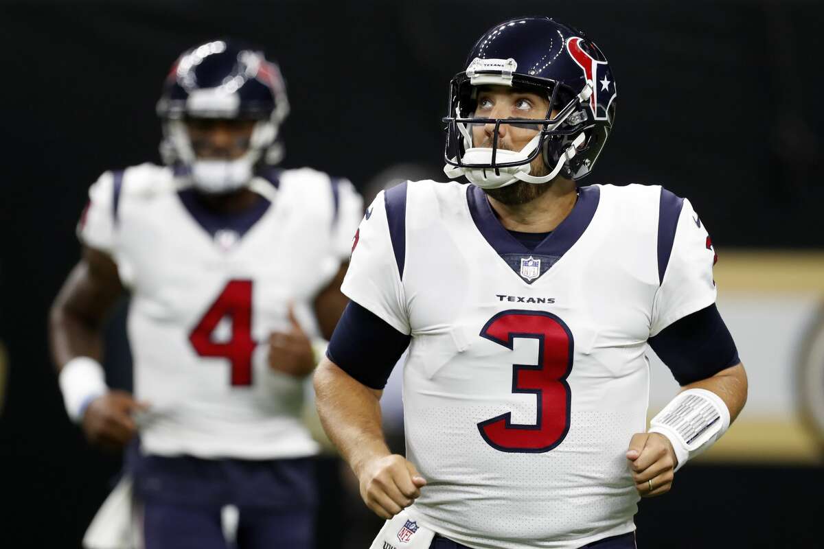 Quarterback The Texans are 0-2 with Tom Savage as the starter and were 3-3 with Deshaun Watson, who was emerging as the most exciting player in the NFL before his knee injury. Watson kept the defense off balance because of mobility. He was more accurate than advertised. Starts by Watson and Savage must contribute to this grade. Grade: B
