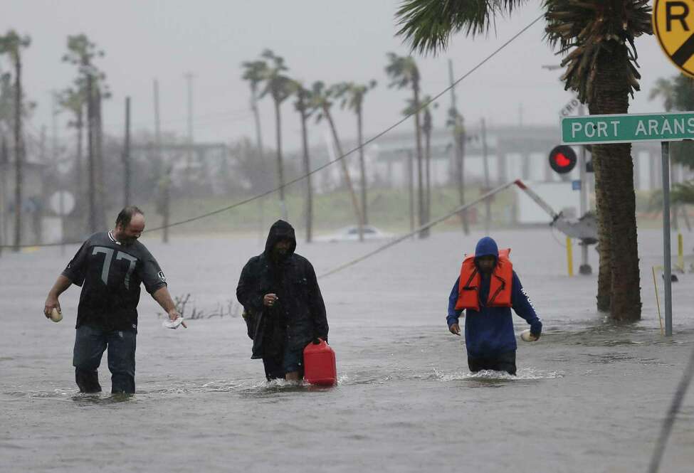 Photos show damage in Port Aransas, Aransas Pass and Corpus Christi