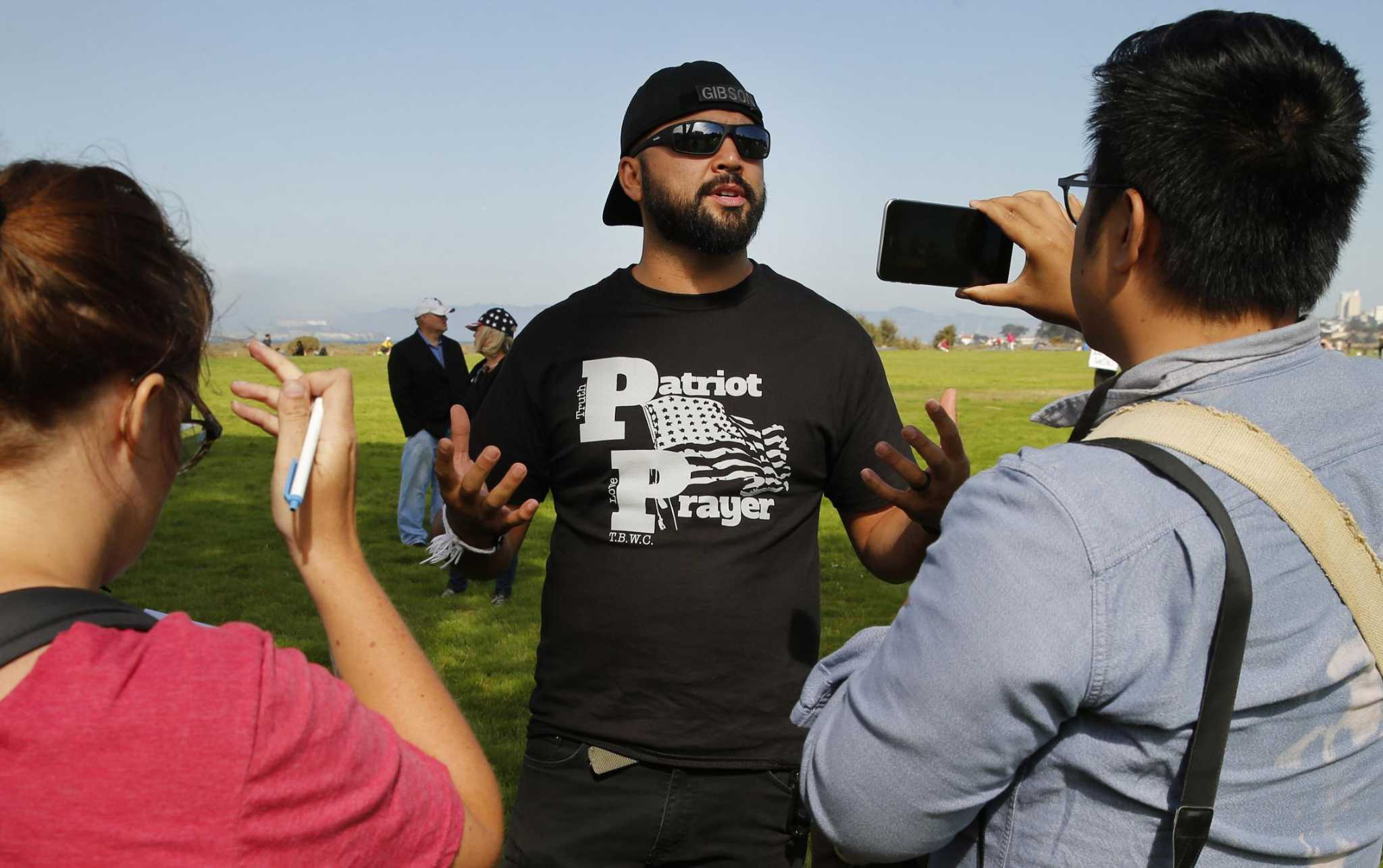 Patriot Prayer Leader Ends Up At Crissy Field After All 0818