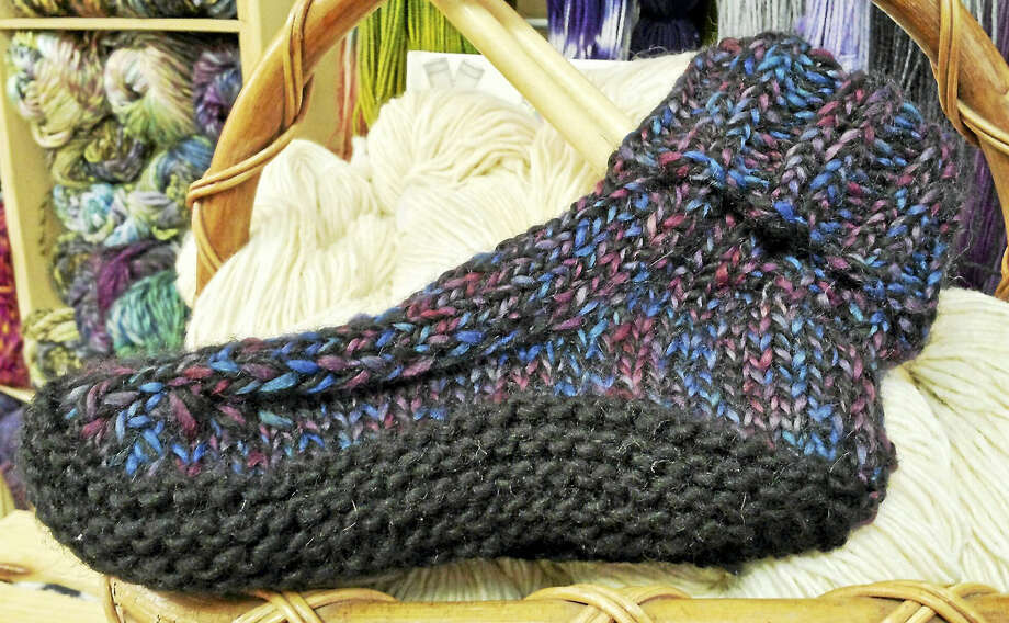 Focus On Fiber Arts Fast Easy Knitted Slippers The