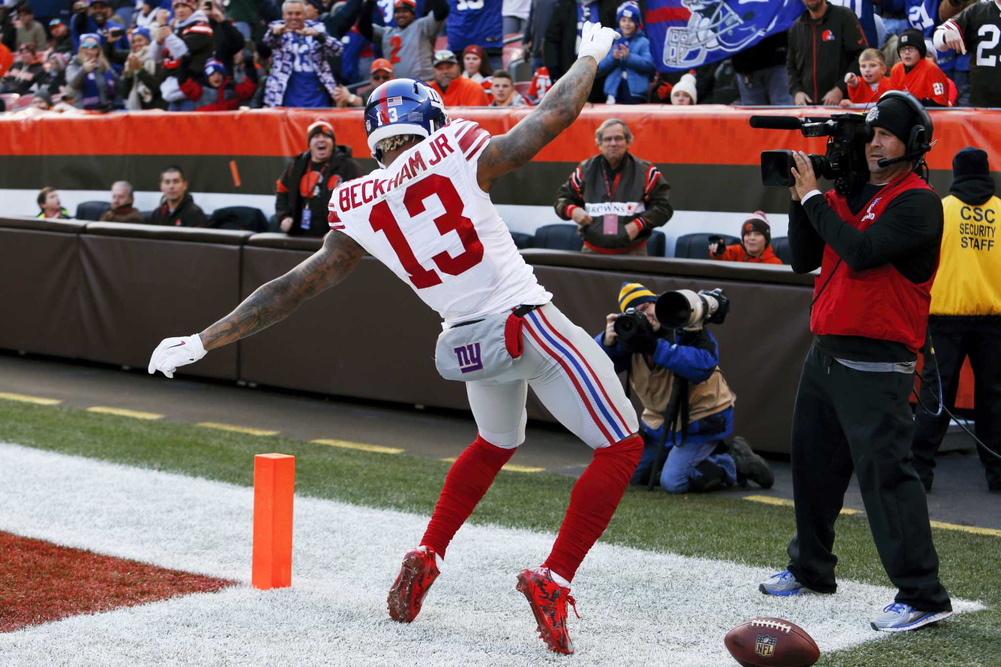 Browns wide receiver Odell Beckham Jr. reflects on lost season