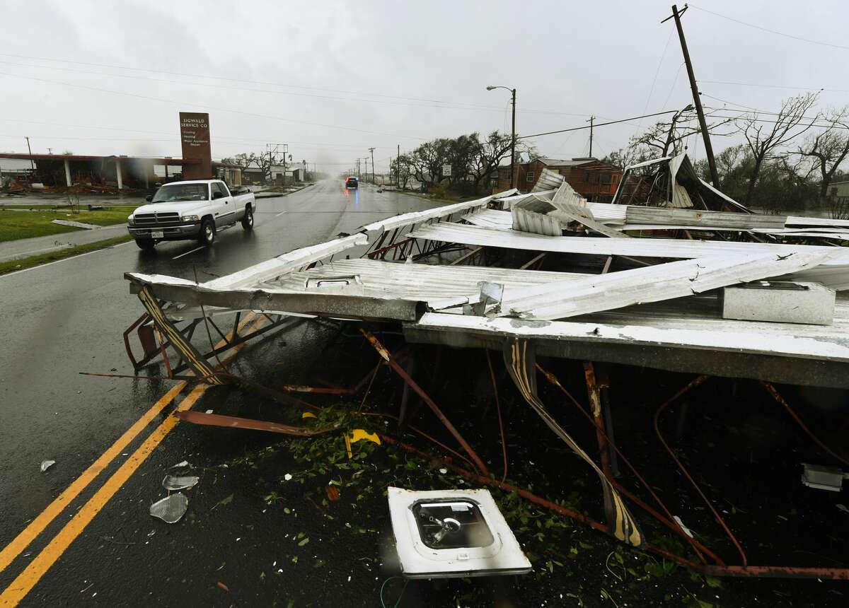 Photos show damage from Hurricane Harvey across Texas