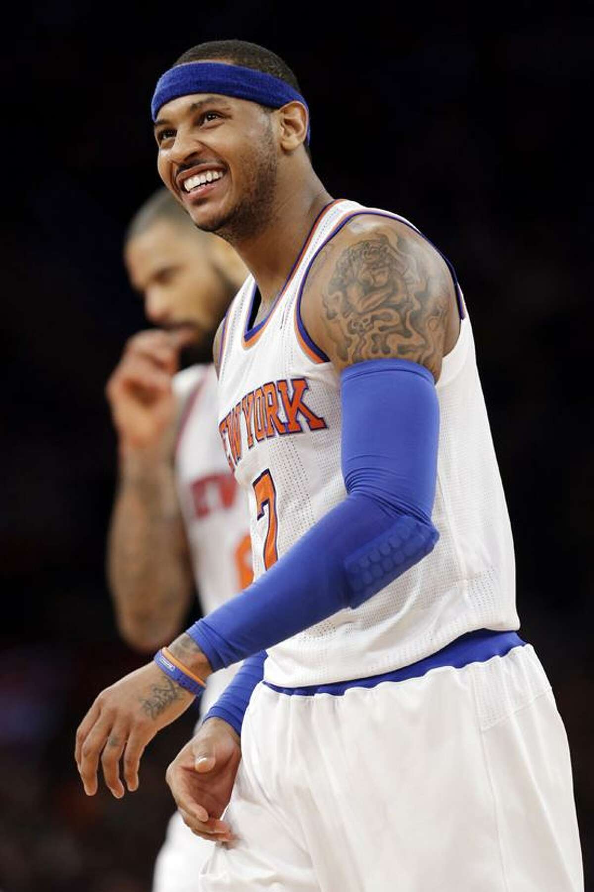 Ex-Knick Carmelo Anthony returns to MSG
