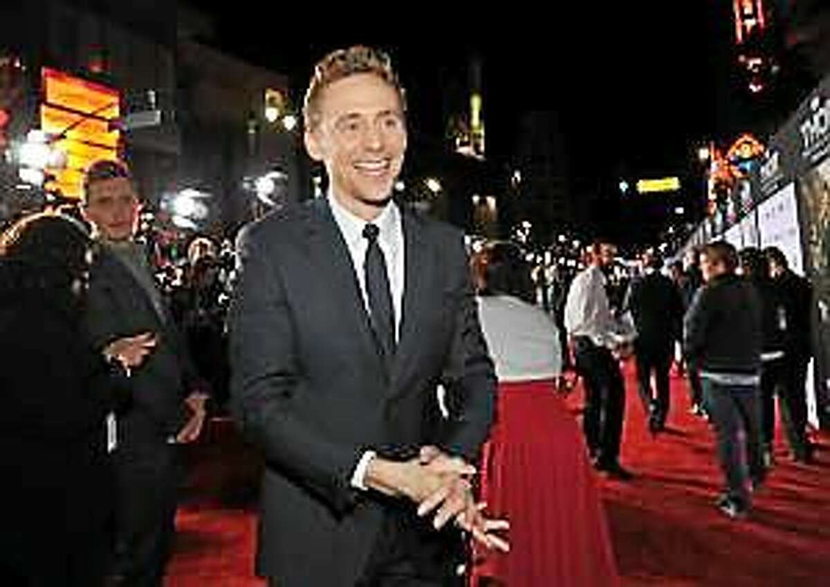 Tom Hiddleston arrives at the U.S. premiere of “Thor: The Dark World” at the El Capitan Theatre on Monday, Nov. 4, 2013, in Los Angeles.