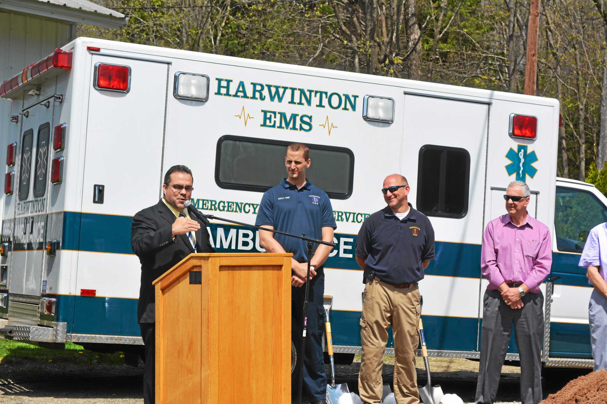 Harwinton breaks ground for new Emergency Services headquarters