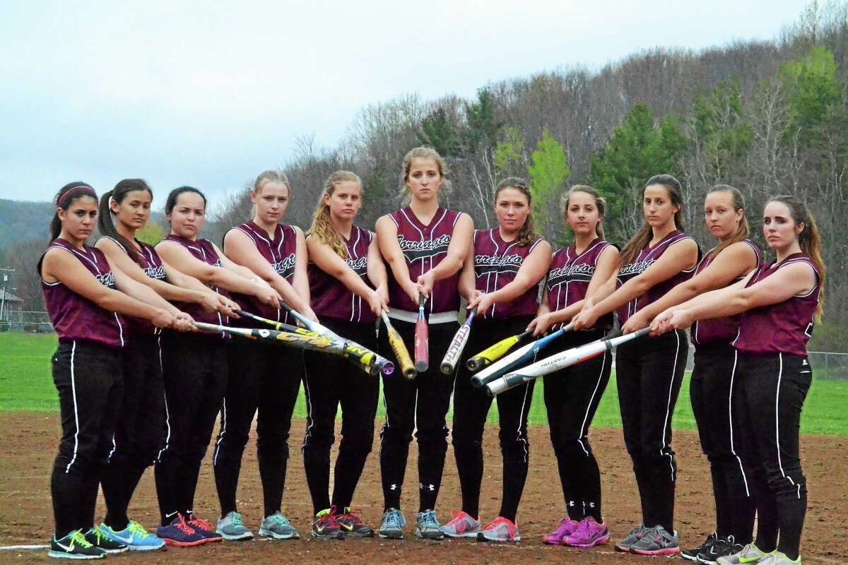 After a disappointing finish to last season the Torrington Red Raiders made it their number one goal to become a better hitting team and it has shown scoring about four more runs per game than they did last season.