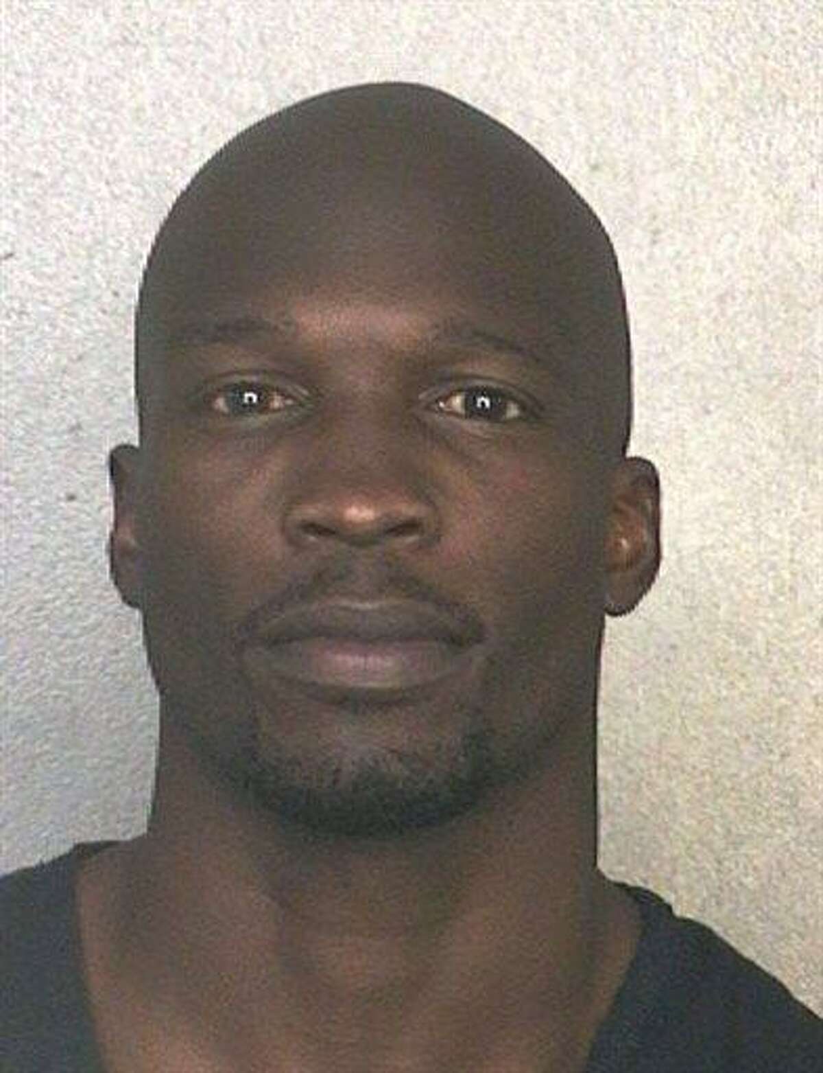 This arrest photo made available by the Broward County Sheriff's Office shows former NFL wide receiver Chad Johnson Monday, May 20, 2013. Johnson has been arrested on charges that he violated probation stemming from an altercation with his now ex-wife, TV reality star Evelyn Lozada. A Broward County judge ordered Johnson jailed Monday until he posts a $1,000 bond. (AP Photo/Broward County Sheriff's Office)