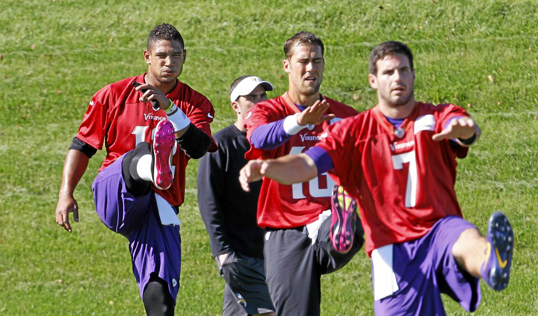 The Vikings will be better with Josh Freeman as their starting QB