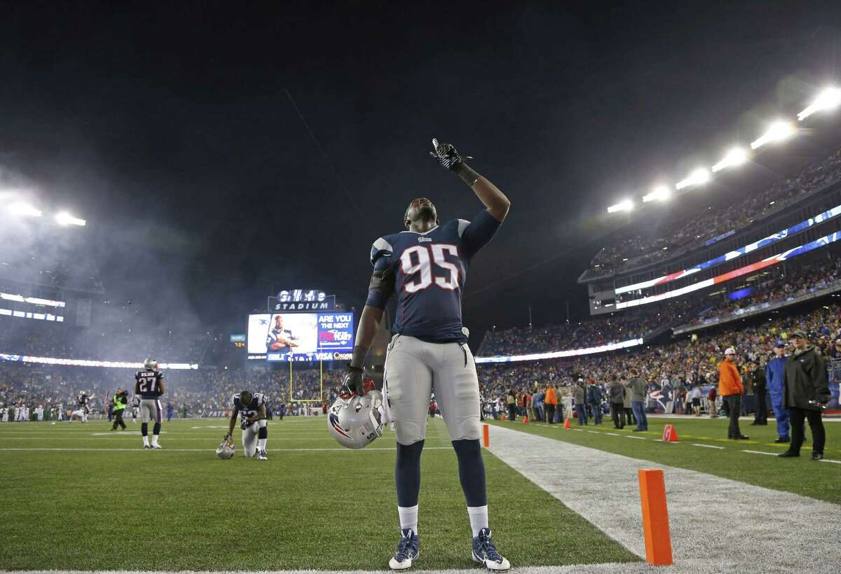 New England Patriots defensive end Chandler Jones will miss Sunday’s game against the Chicago Bears.